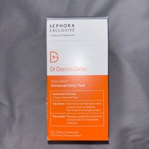 Dr Dennis Gross Alpha Beta Universal Daily Peel 35 Count NIB Unopened